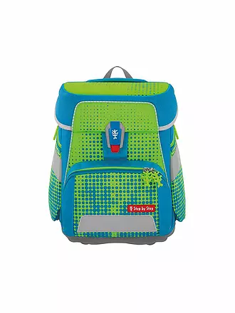 STEP BY STEP | Set di zaini scolastici 5 pz. SPACE Neon Race Chuck | hellgrün